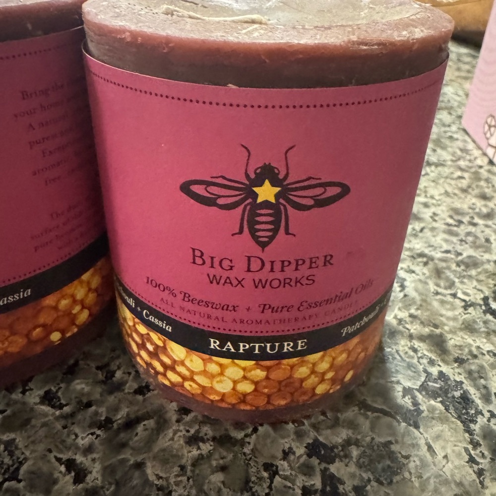 Rapture Candle - Pink and Brown